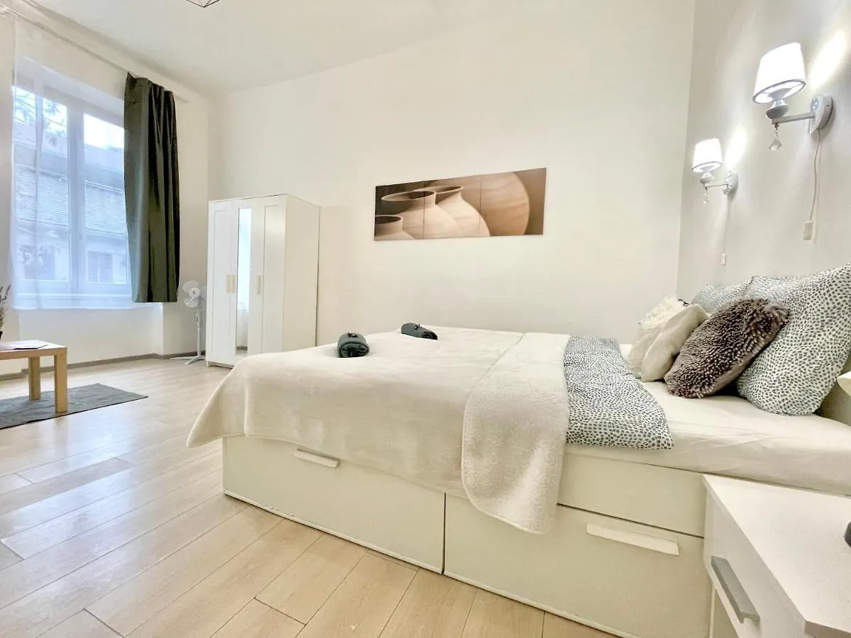 White Apartment Near The Famous New York Cafe ブダペスト